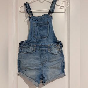Abercrombie Kids Blue Denim Overalls